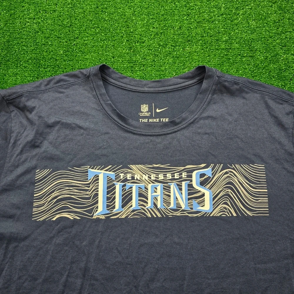 Tennessee Titans Nike Shirt Mens XL Long Sleeve NFL On Field Apparel Performance